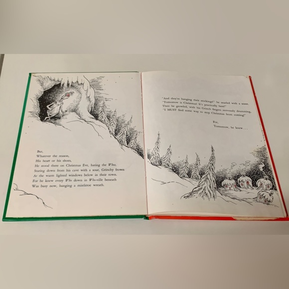 Rare Error Misprint 1957 1st Edition Hardcover HOW THE GRINCH STOLE CHRISTMAS - Picture 11 of 16